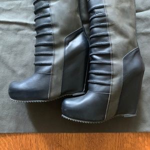 Rick Owens Thigh High Ruhlmann Boots (otk)